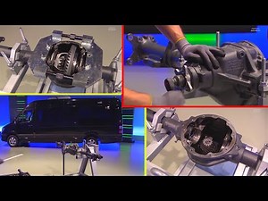 Mercedes-Benz Sprinter Rear Axle Repair: Part 5 - Gear Backlash Adjustment (W906, W900)