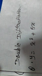 Find the second derivative (double derivative) of the function ... | Filo