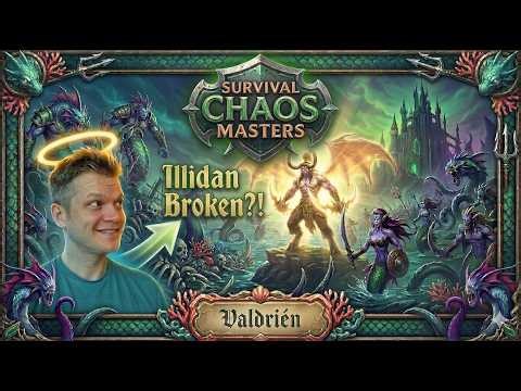 Can Illidan Stormrage carry the Naga?! | Warcraft 3: Survival Chaos Masters #4