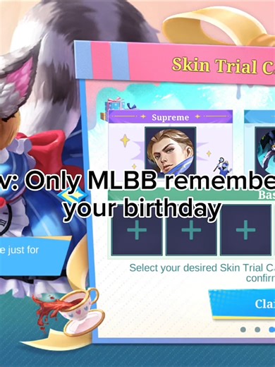 Mobile Legends: Bang Bang Birthday Event Rewards