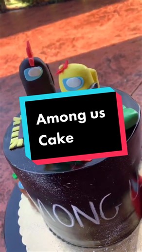 Final cake is up:) #AmongUs #AmongUsCharacters #AmongUsCake #AmongUsFondantToppers #FondantToppers #CakeArt #KKCake #Among #Cake #CakeArt ￼