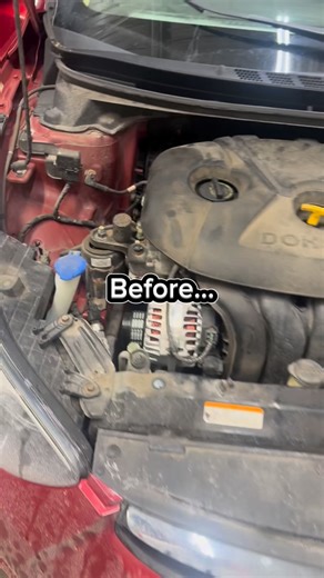 Before the detail… and after we touch it. This is what a professional engine bay detail looks like — clean, refreshed, and done right. If your car looks tired under the hood, it’s time. 📍 Akron, OH & Surrounding Areas 📲 330-524-2348 🌐 smartautodetails.com 📅 Appointments required #SmartAutoDetails #AutoDetailing #EngineDetail #AkronOhio #BeforeAndAfter | Smart Auto Details