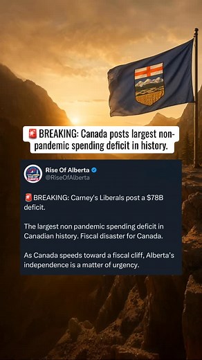 17K views · 2.1K reactions |  BREAKING: Canada posts largest non-pandemic spending deficit in history. | Rise Of Alberta | Facebook
