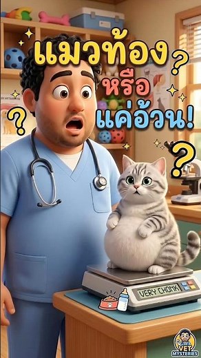 Is your cat pregnant or just fat? A vet shows you how to tell in just 1 minute! 🔍🐈 #fatcat #pregn...