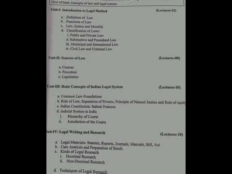 legalmethod ||oneshot||full syllabus in13 mins me #complete #lawyerlife #exam #firstsemester 
