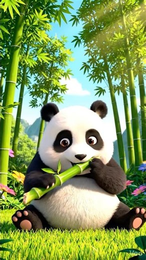 Cute Panda Turns Into Kung Fu Master 🐼🔥 #shorts