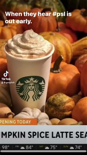 2.6K views · 14 reactions | When they hear the #psl was released early. | The Greg Tish Show | Facebook