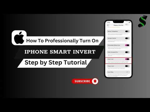 How To Enable Smart Invert On iPhone – Easy Accessibility Trick!