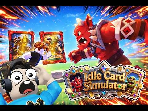 I Made a Roblox Game Where Your Cards Auto-Fight Bosses! | Idle Card Simulator