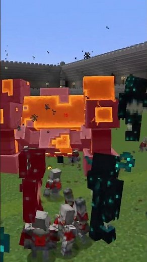 REDSTONE MONSTROSITY vs WARDEN CASTLE - Minecraft Mob Battle