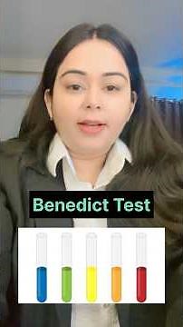Benedict Test in 1 minute || #benedicttest#biochemistrylab#labexperiment#biochemistry