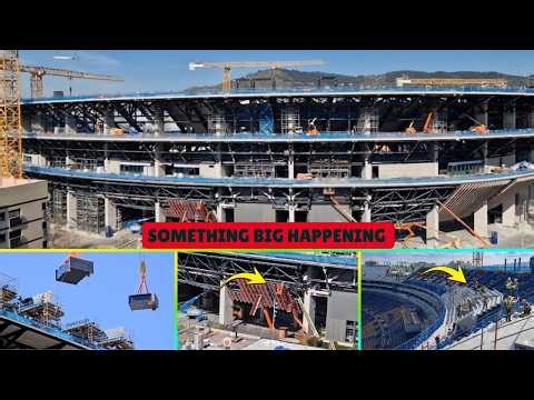 Camp Nou HUGE Progress 😱 Massive Lift Incoming + Ceramic Lamas Update!