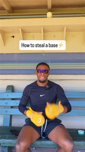 Malachi Mitchell | This is one of many ways to steal 3rd base in baseball. Key points: 1. Pitcher needs to be a “pick up home” pitcher. 2. Keep your... | Instagram
