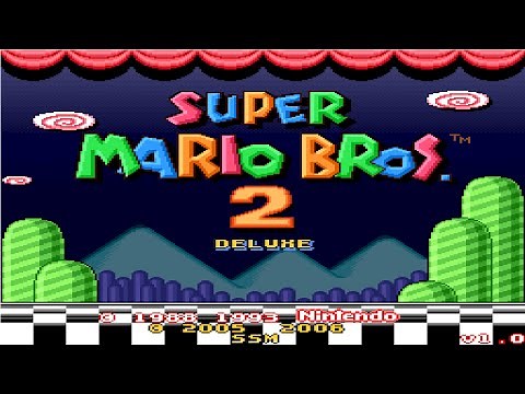 Super Mario Bros. 2 Deluxe (Smw Hack)(Longplay)