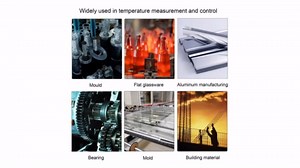 K Type Thermocouple Immersion Probe High Engineering Plastic Thermocouple for Chemical Industry