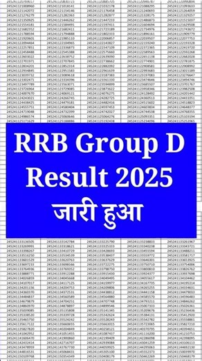 RRB Group D Result 2025 🔴 RRB Group D Result 2026 Kaise Check Kare | RRB Group D Score Card 2026