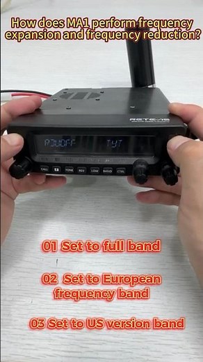 How does MA1 perform frequency expansion and frequency reduction?