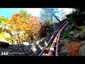 Quicksilver Express Mine Coaster (POV) | Gilroy Gardens