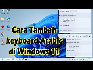 Cara Menambahkan Keyboard Arab di Windows 11