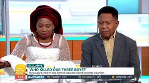 257K views · 3.2K shares | This father & mother who lost three of their sons to gang violence in London speak out on the Good Morning Britain show Via: Good Morning Britain | Black British World | Facebook