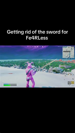 Doing this so he doesn’t have to hop on and do it himself #fe4rless #fyp #xybca #foryou #fortnite