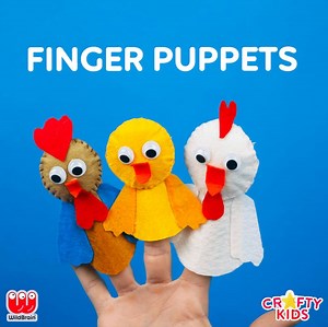 9.3K views · 53 reactions | Make these Finger Puppets with your little ones! ✋ | Crafty Kids | Facebook