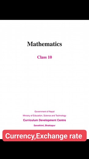 3.8K views · 31 reactions | Class -10(Government book English median) Currency and Exchange rate (for Practice) #highlightseveryone #Class10maths SEE Result SEE Preparation Group #highlightseveryone #Class10maths | SEE Exam | Facebook