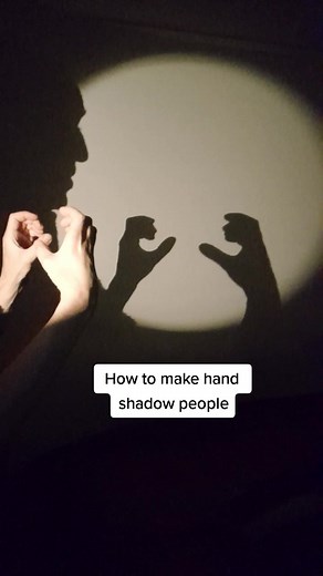 Hand Shadow Tutorial: Make a Man & Woman