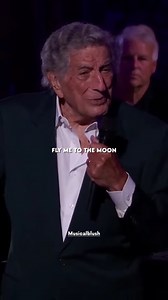 162K views · 15K reactions | Lady Gaga requested Tony Bennett who was suffering from Alzheimer to sing Fly Me To The Moon. Song Name - Fly me to the moon #flymetothemoon #ladygaga #tonybennett #music #lyrics #songs | musicalblush | Facebook