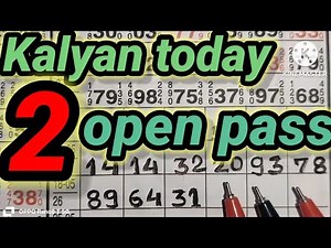 KALYAN MATKA 21/05/2026 | Kalyan trick ! Kalyan Today ! Kalyan satta Matka Live