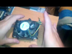Removing a Intel Socket 478 fan from the CPU cooler
