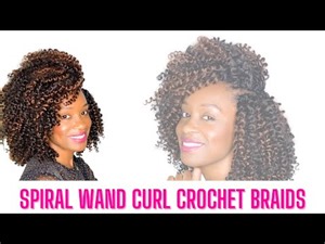 SPIRAL WAND CURL CROCHET BRAIDS | AFFORDABLE PROTECTIVE STYLES IN 1.5 HOURS | VERSICOLOR CLOSET