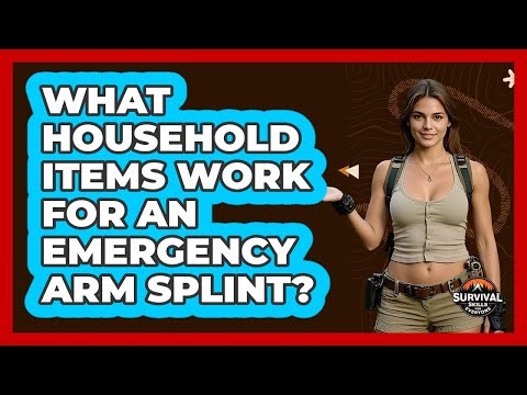 What Household Items Work for an Emergency Arm Splint?