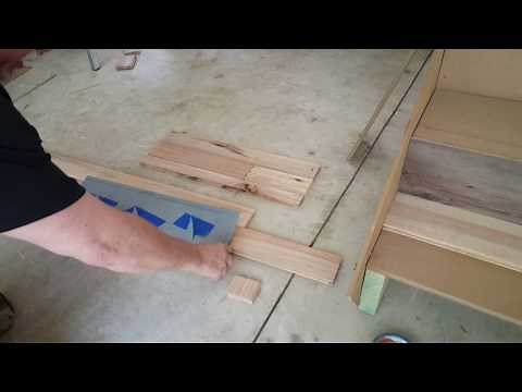 Install Zamma Flush Stair Nose for hardwood floor.