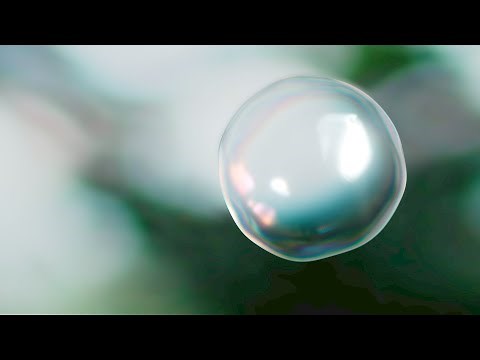 Thin Film / Soap Material - Cinema 4D / Redshift Tutorial