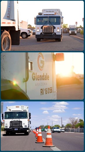 From sunrise to sunset, Public Works keeps our city running. This National Public Works Week, we're celebrating the people who drive the work that keeps our city running strong every single day. #NPWW #GlendaleGovLove 🧡 | City of Glendale, Arizona - Government
