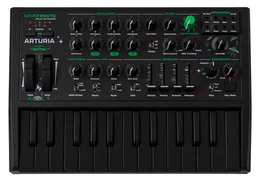 Arturia Intros MicroBrute UFO Analog Synthesizer