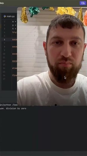 Python обработка исключений (ошибок) / try except.