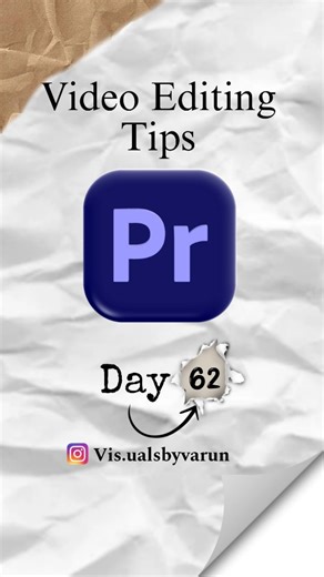 VARUN on Instagram: "Day :- 62 Glow effect without any plugins in Premiere Pro 🎬. . . . #visualbyvarun #premierepro #effect #effects #editingtutorials"