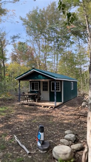 2.6K views · 17 reactions | 62 Acres, Adirondack Hunting Land and Cabin for $119,900 | Trendy Tiny Houses | Facebook