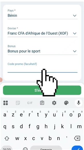 Comment s'inscrire sur 1xbet avec un code promo ?