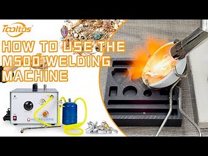 How To Use Tooltos M500 Multi-function Gold Silver Jewelry Fusion Welding Machine?
