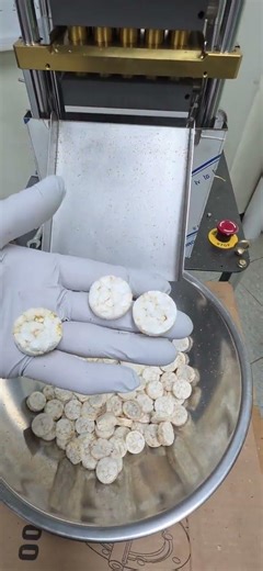 Popped mini cake machine SYP2515 (25mm) | Shinyoung Mechanics Demo | Korea