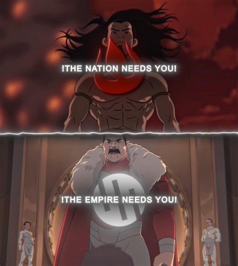 "The Empire Needs You" & "The Nation Needs You" | Thragg & Ozai Edit #invincible #omniman #thragg