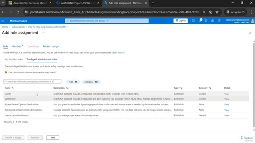 4-11. Create a Service Principal