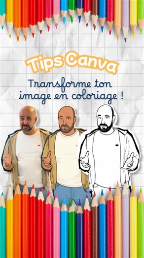 99K views · 658 reactions | ️ De l’illustration au coloriage en 2...