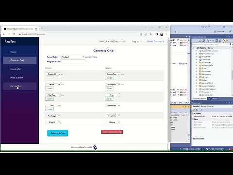 Blazor WebAssembly Business App Builder
