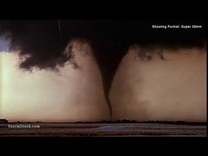 "Wizard of Oz" like tornado, Kansas, 35mm - StormStock