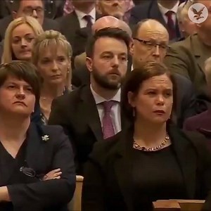 "Why in God's name does it take the death of a 29 year old woman with her whole life in front of her?" Mourners at Lyra McKee's funeral give spontaneous standing ovation as priest calls out Northern Ireland's political leaders sitting in front of him | The Independent