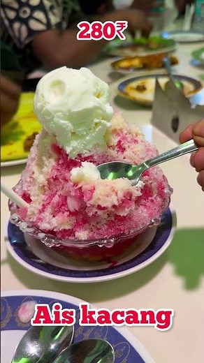 Authentic Malaysian Ais Kacang in Chennai! 🍧🇲🇾 ₹280 only! #Shorts #chennaifood